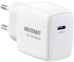 VOLTCRAFT 1xUSB-C hálózati adapter + 2 m-es USB-C-USB-C kábel fehér (VC-13082885)