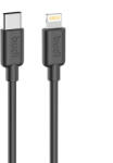 budi USB-C to Lightning cable Budi 230TL, 20W, 1.2m, (black) (230TL) - scom