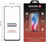 SWISSTEN Full Glue Samsung A105 Galaxy A10 3D üvegfólia - fekete (54501725)