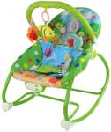 LEAN TOYS Lean Toys, Hintaszék és 2 az 1-ben szék gyerekeknek Cradle Rocker, Hangok/Rezgések, +0 hónap, Többszínű (9489)