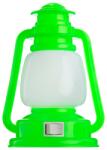  LED lámpás éjjeli lámpa, 4x0.1W, zöld szín, 100x60 mm (VK-230304.1)