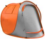 Sersimo strand és piknik sátor, UV védelem, 210x130x90 cm, szürke narancs (GO-L3E-PORTO)