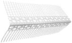 Temad 25 PVC sarok, 10 x 10 mm, 2 m, háló, fehér (TEM515685)