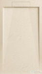 AREZZO design STONE pala hatású öntött márvány zuhanytálca, 120x90 cm-es, beige AR-DYT129LBG (AR-DYT129LBG)