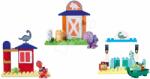 BIG Építőjáték Dino Ranch Basic Sets PlayBig Bloxx BIG dínó figurával - 3 fajta 1, 5-5 éves korosztálynak (BIG57180)