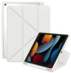 Apple iPad 10.2 (2019 / 2020 / 2021), mappa tok, Apple Pencil tartóval, Origami Smart Case, Baseus Minimalist, fehér - ionstore