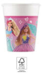  Barbie Fantasy papír pohár 8 db-os 200 ml FSC (PNN94567) - gyerekagynemu
