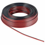 AVEX Rola cablu pentru boxe, 2 x 0.5 mm, lungime 10m, culoare rosu/negru (AVX-T170921-2) - demarc
