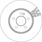 TRW Disc frana TRW DF6641S - automobilus