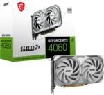 MSI GeForce RTX 4060 VENTUS 2X WHITE OC 8GB GDDR6 128bit (V516-030R/V516-032R) Videokártya
