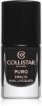 Collistar Puro Long-Lasting Nail Lacquer lac de unghii cu rezistenta indelungata culoare 313 Nero Intenso 10 ml