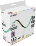 Avide 7W RGB LED Szalag Ágy Szenzor 1.5m Avide (ALBLBED12V SEN RGB)