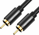 Vention RCA (Coaxial) male to male cable Vention VAB-R09-B200, 2m (black) (VAB-R09-B200)