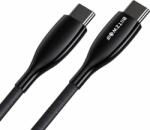 BlitzWolf BW-TC24 USB-C apa - USB-C apa 2.0 Adat és töltőkábel töltőkábel - Fekete (1.8m) (BW-TC24 6FT)