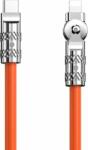 Dudao L24CL USB-C apa - Lightning apa 120W Töltőkábel - Narancssárga (1m) (L24CL)