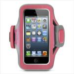 Belkin Slim-Fit Plus iPhone 5/5s/5c/SE karpánt tok pink-szürke /F8W299vfC01/ (F8W299vfC01)