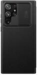 Nillkin NI038435 Nillkin Qin Leather Pro Samsung Galaxy S22 Ultra tok, fekete (NI038435)