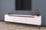 Sofahouse Design TV asztal Eilis 180 cm fehér dió