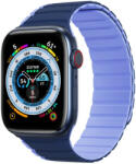 DuxDucis Apple Watch szíj (38/40/41/42mm(Series 10) DuxDucis Magnetic LD szilikon - kék (OS-0509)