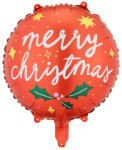 Partydeco Karácsonyi lufi 18" 45cm , Merry Christmas (LUFI647930)