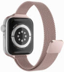 Matrix Curea Ceas Smartwatch Pentru Apple Watch 1/2/3/4/5/6/7/8/SE/SE 2 (38/40/41mm), Matrix, Roz (MWBQM)