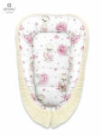 MimiNu Cosulet bebelus pentru dormit, 75x55 cm, Ecru Pink Ballerina (6426972017350)