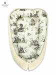 MimiNu Cosulet bebelus pentru dormit, 75x55 cm, Ecru Calm Forest Natural (6426972017343)