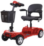  Carucior electric pentru mobilitate, persoane cu dizabilitati sau varstnici, Rosu (575665)