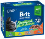 Brit Premium Sterilised Plate Chunks 12x100 g