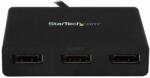 StarTech MSTCDP123DP USB-C apa - 3x DisplayPort anya adapter - Fekete (MSTCDP123DP)