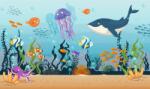 Best4Baby Tenger élővilága, óceán állatai poszter - 360 cm x 215 cm - Best4 (BPO-01)
