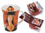 Hanipol Porcelán bögre - 350ml - Amedeo Modigliani: Kalapos női portré