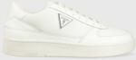 Guess sneakers FM7SIL LEA12 culoarea alb, SILEA 9BYX-OBM0FL_00X