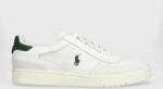Ralph Lauren sneakers din piele Polo Crt Pp culoarea alb, 809913450005 9BYX-OBM0WZ_00X