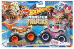 Mattel Hot Wheels Monster Trucks: Demolition Doubles CarbonatorXXL vs. Bad Scoop 2 db-os monster kisautó szett 1/64 - Mattel (FYJ64/HNX27)