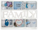 Home Decor FAMILY családi fali fényképkeret - 6 képes - 46x33, 6 cm (VET-63917021)