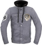 W-TEC Black Heart Férfi kabát W-TEC Black Heart Garage Built Jacket 5XL sötét szürke