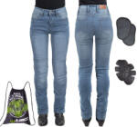 W-TEC Női motoros farmer W-TEC Lustipa 3XL kék (14840-3XL)