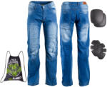W-TEC Férfi motoros farmer W-TEC Davosh 6XL kék (14816-6XL)