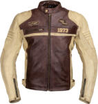 W-Tec Bőr motoros kabát W-TEC Retro 6XL fekete-barna-bézs (22144-6XL)