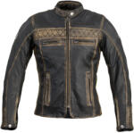 W-Tec Női motoros kabát W-TEC Kusniqua vintage barna L (19244-L)