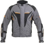W-Tec Férfi motoros kabát W-TEC Brandon fekete-szürke-narancssárga L (21023-L-2)