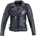 W-TEC Black Heart Bőr motoros kabát W-TEC Black Heart Perfectis fekete L