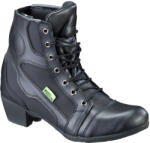 W-TEC Női bőr motoros csizma W-TEC Jartalia 42 fekete (12183-42)