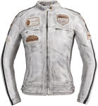 W-Tec Női bőr motoros kabát W-TEC Sheawen Lady White New fehér 3XL (24460-3XL)