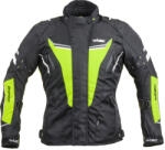 W-Tec Női motoros kabát W-TEC Brandon Lady fekete-fluor sárga 3XL (21041-3XL)