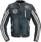 W-Tec Férfi motoros kabát W-TEC Wildone kék 4XL (22904-4XL)