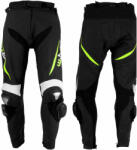 W-TEC Motoros bőrnadrág W-TEC Vector XL fekete-fluo (9764-XL-1)