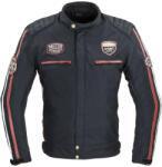 W-Tec Férfi szövet kabát W-TEC Jawo fekete piros és bézs csíkkal 5XL (22766-5XL)