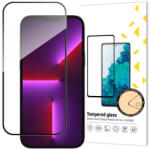 MG Full Glue sticla temperata pentru iPhone 15, negru